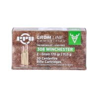 PRVI/PPU Z-GROM bleifrei .308 Win 170 gr. - 20 Stk