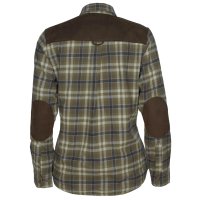 Pinewood Douglas Bluse Damen H.Olive/L.Khaki R&uuml;ckseite