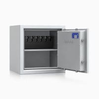 ISS safe4gun 50 x 50 cm Kurzwaffenschrank offen 2