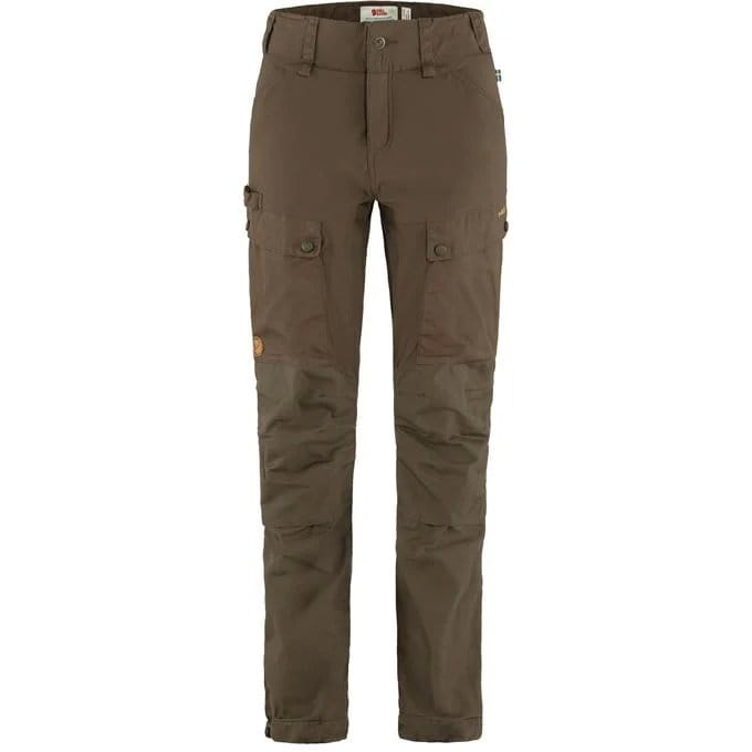 Fj&auml;llr&auml;ven Forest Hybrid Hose Damen olive vorne
