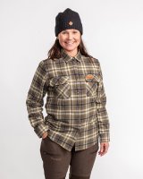 Pinewood Douglas Bluse Damen H.Olive/L.Khaki Detail 1