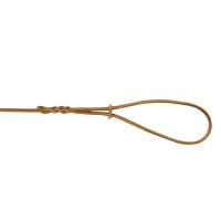 AKAH Lautlose Hundeleine Rundschn. 7 mm geflochten Halsung