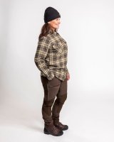 Pinewood Douglas Bluse Damen H.Olive/L.Khaki Detail 3
