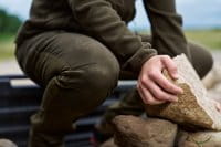 H&auml;rkila Fjell Hose Damen Dark olive/Willow green