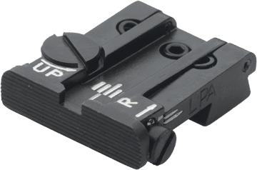 Hausse micrométrique LPA TPU Pistolet Taurus Mod. PT-92,PT-58,PT-100 sans guidon