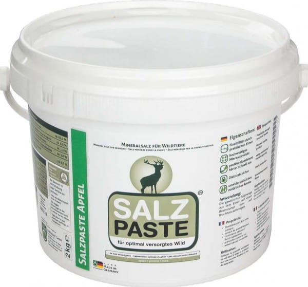Pâte de sel Eurohunt pomme 2kg Pâte de sel Eurohunt pomme 2kg