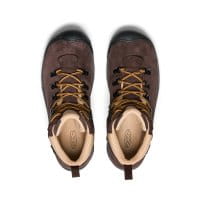 KEEN Pyrenees Waterproof Wanderstiefel Mountain research brown oben