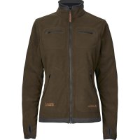 H&auml;rkila Kamko Fleecejacke Damen Willow green/Deep well purple