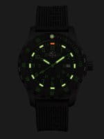 H3Tactical Trooper Carbon Green H3 Tactical Watch Silikon Nacht