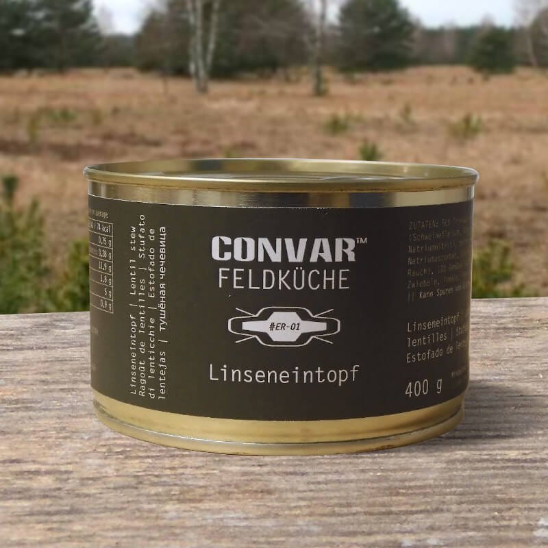 CONVAR Feldküche Linseneintopf (400g)