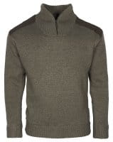 Pinewood New Stormy Troyer Pullover Brown Melange