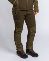 Pinewood Finnveden Hybrid Extrem Hose Damen D.Olive/H.Olive Detail 1