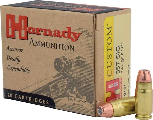 Hornady .357 Sig XTP Hohlspitz 147gr - 20 St. Hornady .357 Sig XTP Hohlspitz 147gr - 20 St.