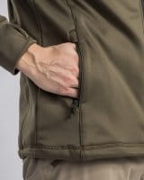 Pinewood Finnveden Hoodie Oliv Detail 3