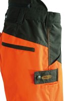 Hubertus Dog Keeper Jagdhose oliv/orange