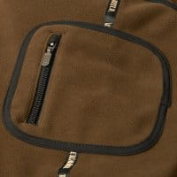 H&auml;rkila Kamko Fleecejacke Jagdgr&uuml;n Detail