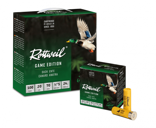Rottweil Game Edition Ente 70 3 Mm 100 Stk Kaufen Livingactive De