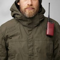 Fj&auml;llr&auml;ven Drev Hybrid Jacke Dark Olive Detail 2