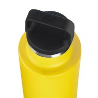 Esbit SCULPTOR Isolierflasche &#34;Standard Mouth&#34; 0,75 L gelb mit Deckel