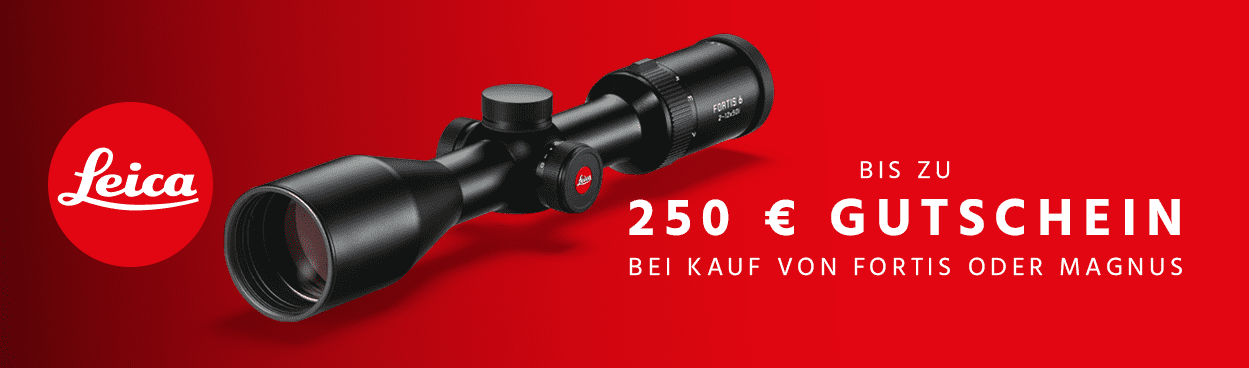 Jetzt Gutschein sichern - beim Kauf von Leica Zielfernrohren!