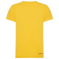 La Sportiva Logo T Shirt Yellow R&uuml;ckseite