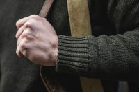 Seeland Haze Windbreaker Strickpullover Grizzly brown Detail 4