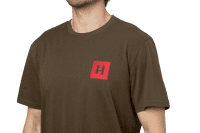 H&auml;rkila Frej T-Shirt braun logo front