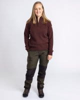 Pinewood Caribou TC Hose Damen Moosgr&uuml;n/Schwarz Detail 6