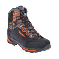 Lowa CAMINO EVO GTX Schuh schwarz orange seitlich (1)