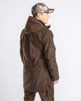 Pinewood Furudal Hunters 2L Smock Jacke Suede Brown Detail 2