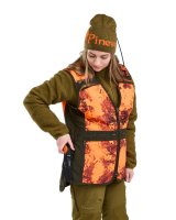 Pinewood Furudal Hunter Pro 2.0 Camou Vest Damen Strata Blaze/Mossgreen