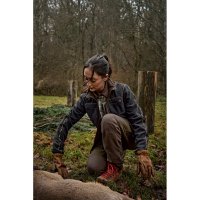 H&auml;rkila Kamko Fleecejacke Damen Willow green/Deep well purple