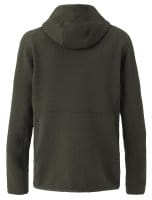 Pinewood Everyday Travel Full Zip Sweater D.Green Melange R&uuml;ckseite