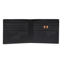 Beretta Bifold Geldbeutel Schwarz Detail 1
