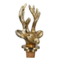 Gilde Flaschenverschluss Deer gold
