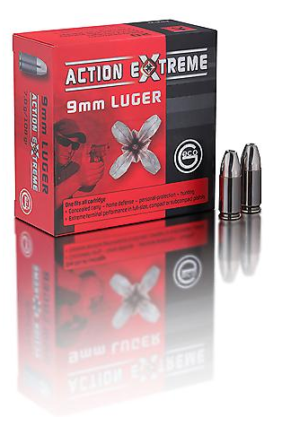 Geco 9 mm Luger 108 gr Action Extreme Packung Geco 9 mm Luger 108 gr Action Extreme Packung
