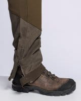 Pinewood Caribou Hunt Extreme Hose Suede Brown/D.Olive Detail 3