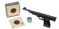 Record Luftpistole LP2 Kal. 4,5 mm Set