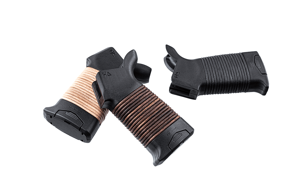 Hera Arms Griff AR15 Grip Leder Ansicht 3 Farben