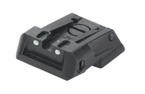 LPA Mikrometer-Visier MPS Fiber Optic für Colt M1911 und Klone mit NOVAK Sight Fräsung