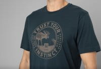 H&auml;rkila Moose T-Shirt Dark navy Details