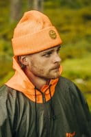 Pinewood Gustav Regenponcho Gr&uuml;n/Orange Anwendung 4