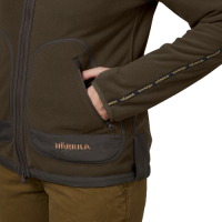 H&auml;rkila Kamko Wende-Fleecejacke Damen Tasche Logo Front