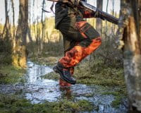 Pinewood Cumbria Wood Extrem Hose Moosgr&uuml;n/Strata Blaze Anwendung 2