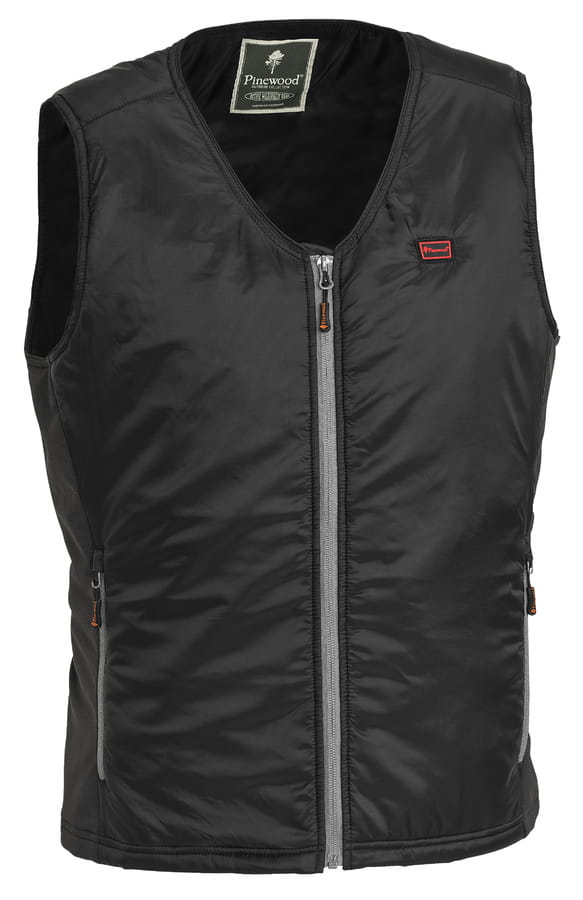 Gilet chauffant sans manche homme seeland heat - noir