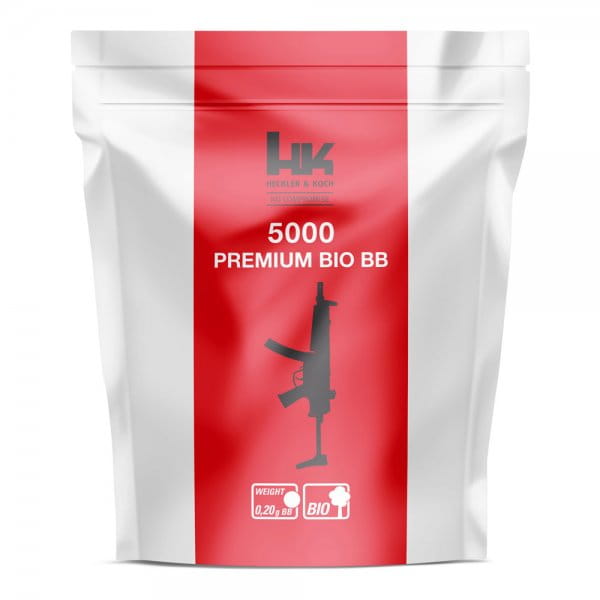 Heckler & Koch Premium Bio BBs Leuchtkugeln 0,20 g - 5.000 Stk. Heckler & Koch Premium Bio BBs Leuchtkugeln 0,20 g - 5.000 Stk.