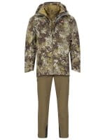 Blaser Resist 3L Jacke Herren HunTec Camouflage vorne auf Hose