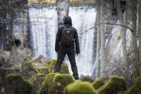 Pinewood Outdoor Rucksack 22 L Suede Brown Anwendung 1