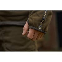 H&auml;rkila Kamko Fleecejacke Dark antique bronze/Willow green