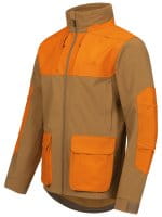 Blaser Tackle Softshell Jacke Herren braun/orange links